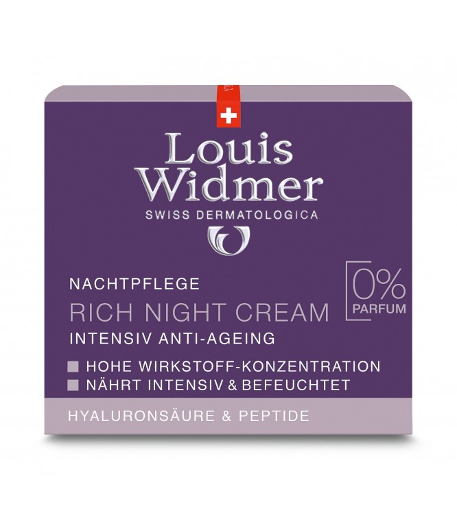 Louis Widmer Proderm Night Cream Rich 50 ml