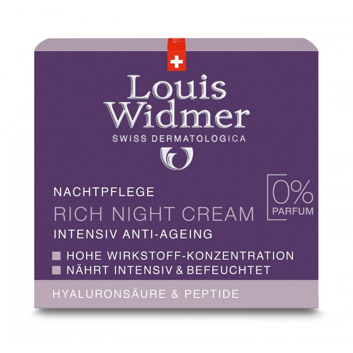 Louis Widmer Proderm Night Cream Rich 50 ml