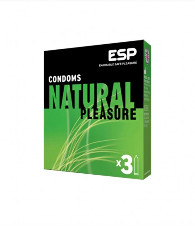 Esp Natural Pleasure Condoms 3pieces