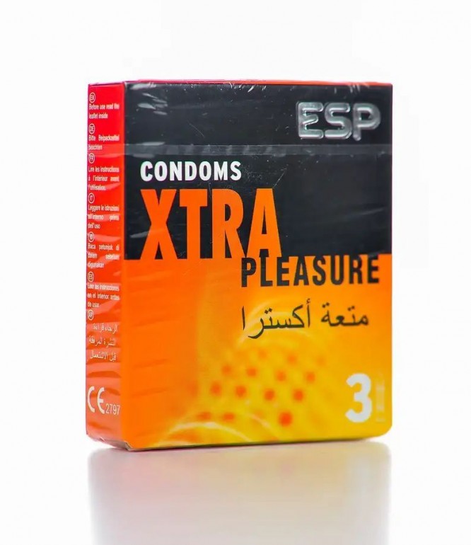 Esp Xtra Pleasure Condoms 3pieces