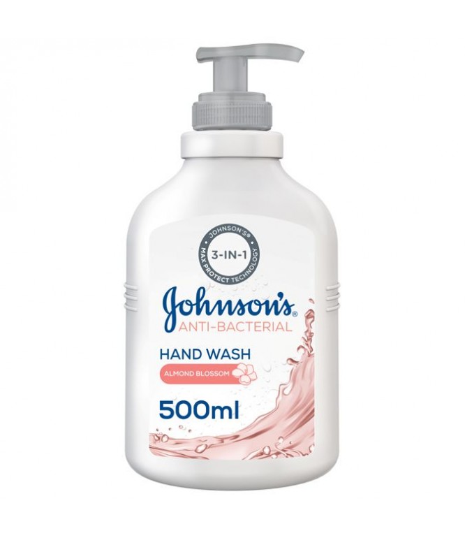 Johnson's Antibacterial Hand Wash Almond Blossom 500 ml