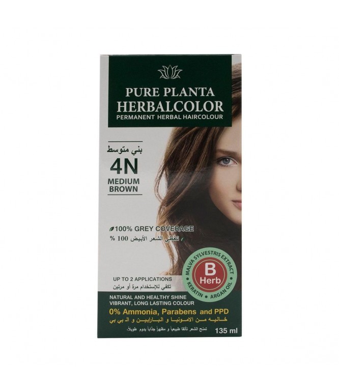 HERBALCOLOR 4N MED.BROWN