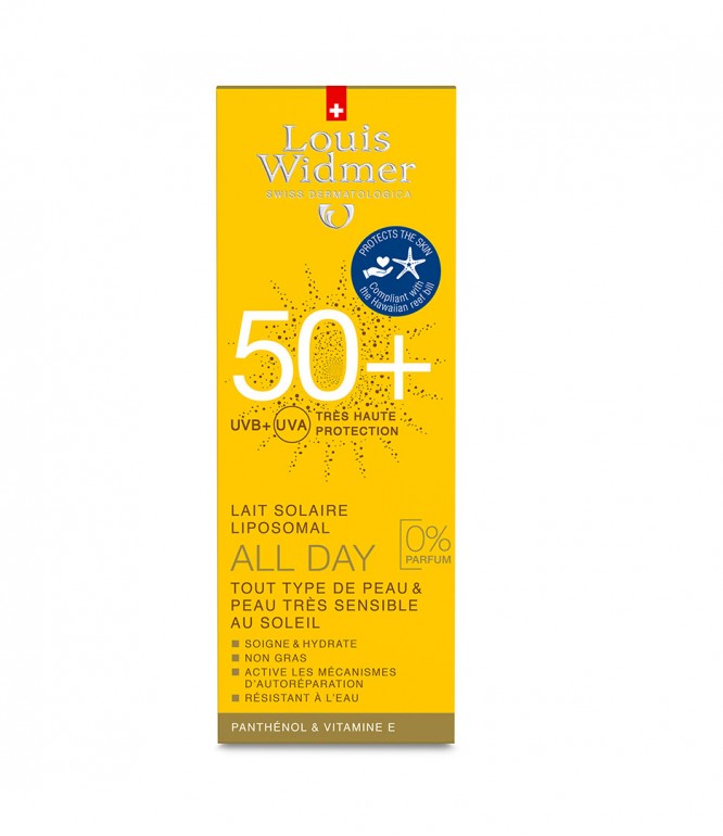 Louis Widmer All Day Sunscreen SPF50+ Liposomal Milk 100ml