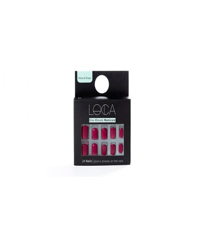 Loca Nails Natural Shape 05 Dark Pink – 1 Packet
