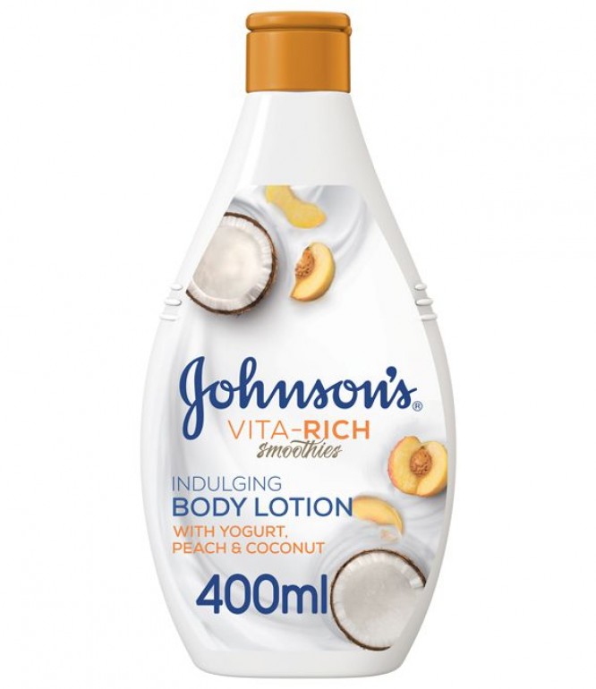 Johnson’s Vita-Rich Body Lotion Yoghurt Peach &Coconut 400ml