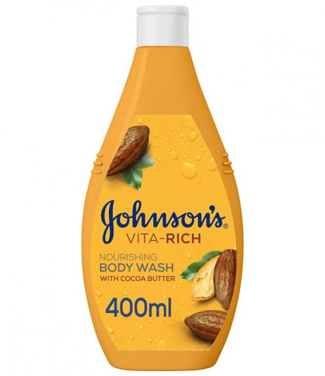 Johnson's Body Wash Vita‑Rich Nourishing Cocoa Butter 400ml

