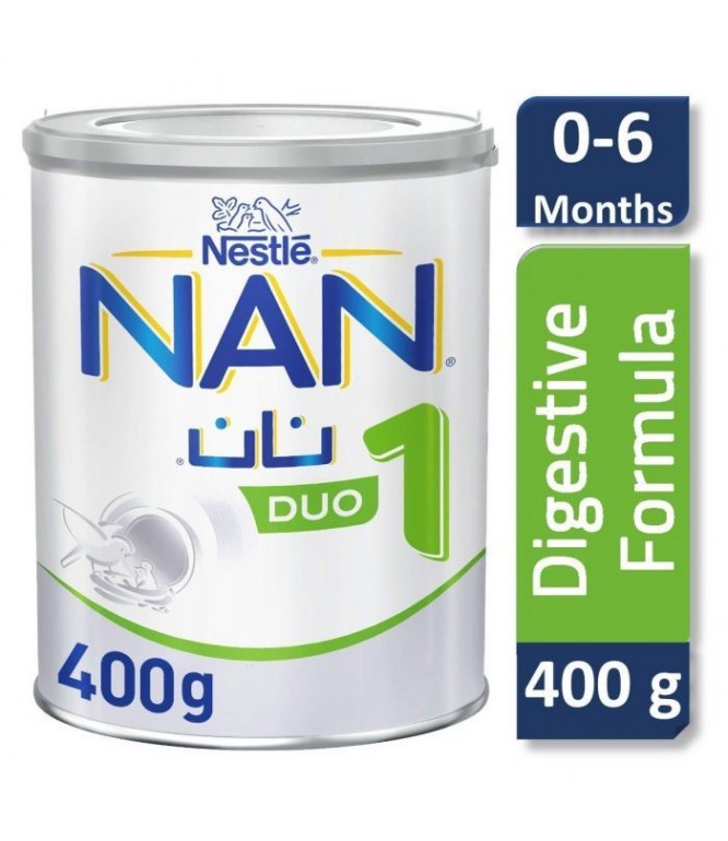 نستله نان 1 ديو حليب اطفال 400جرام