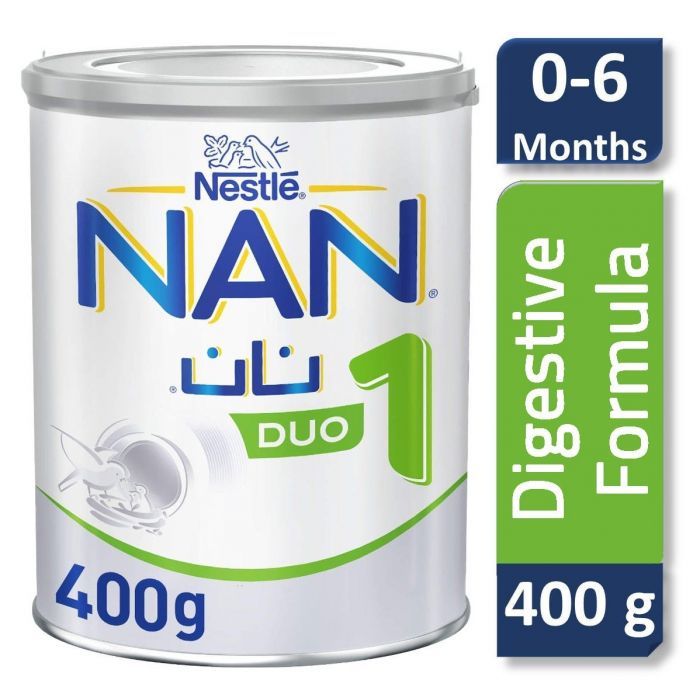 نستله نان 1 ديو حليب اطفال 400جرام