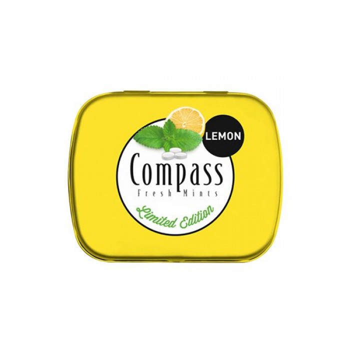 Compass Fresh Mint Lemon 50pieces

