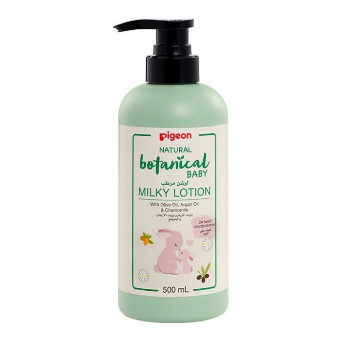 Pigeon Natural Botanical Baby Milky Lotion 500ml