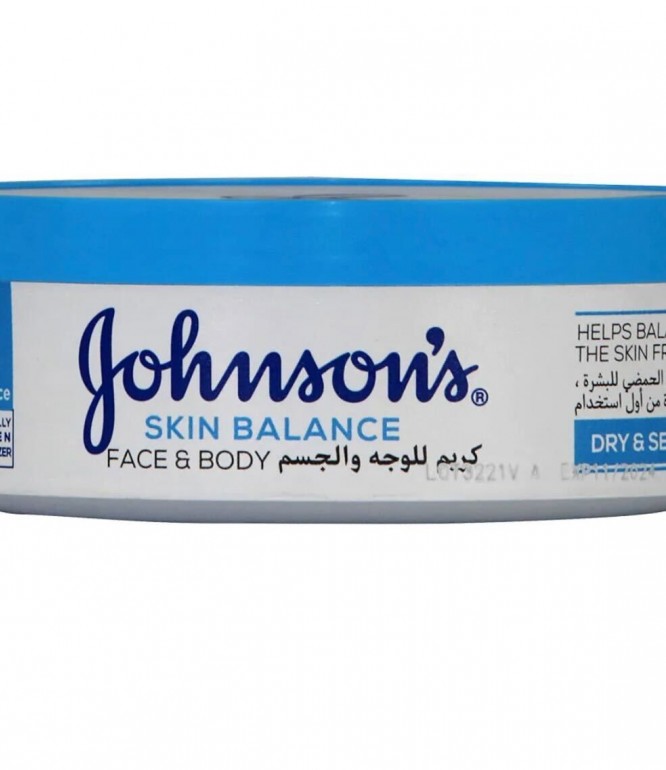 جونسون كريم للوجه والجسم 300مل