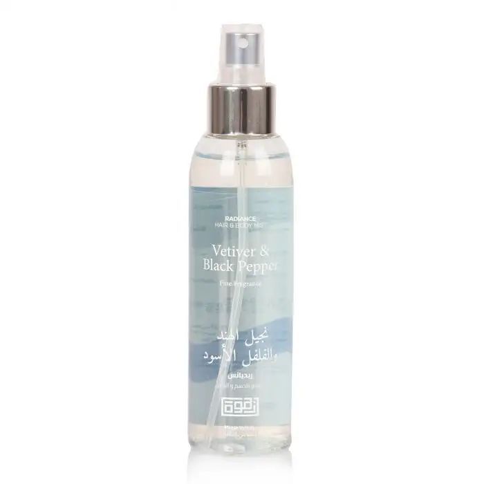 ريديانس معطر للجسم والشعر نجيل الهند والفلفل الأسود 150مل