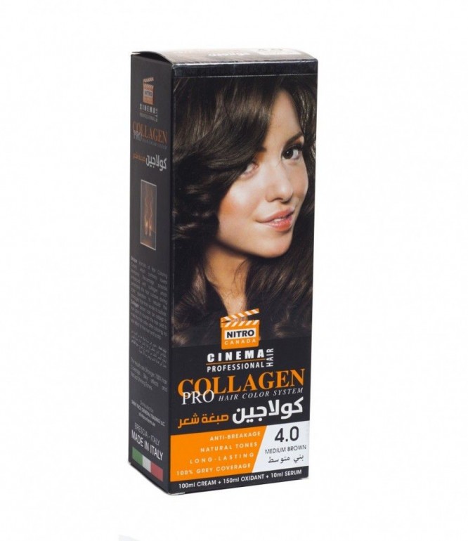 N&C Collagen Hair Color 4.0 Medium Brown
