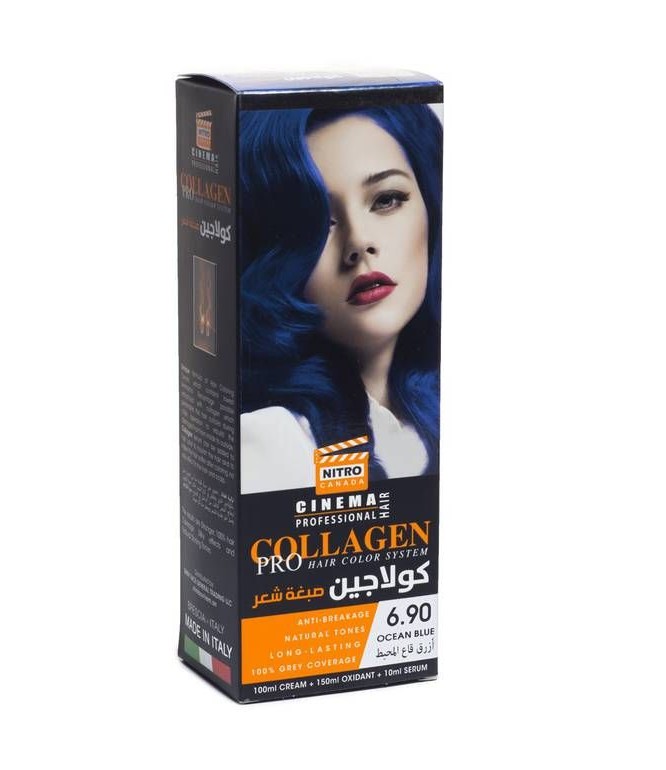 N&G Collagen Hair Color 6.90 Ocena Blue