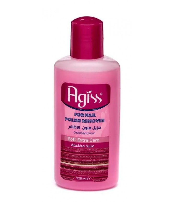 Agissnail Polish Remover Soft Extra Care 125Ml