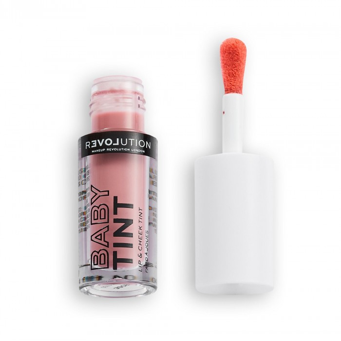 Revolution Baby Tint Lip & Cheek Gloss Rose 1Pieces