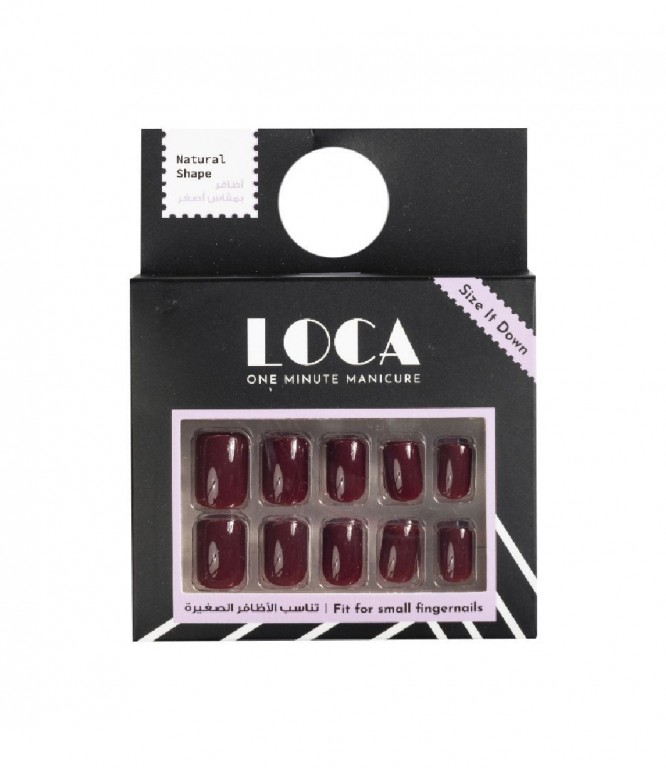 Loca Nails Natural Mini Brown #3 1Piece