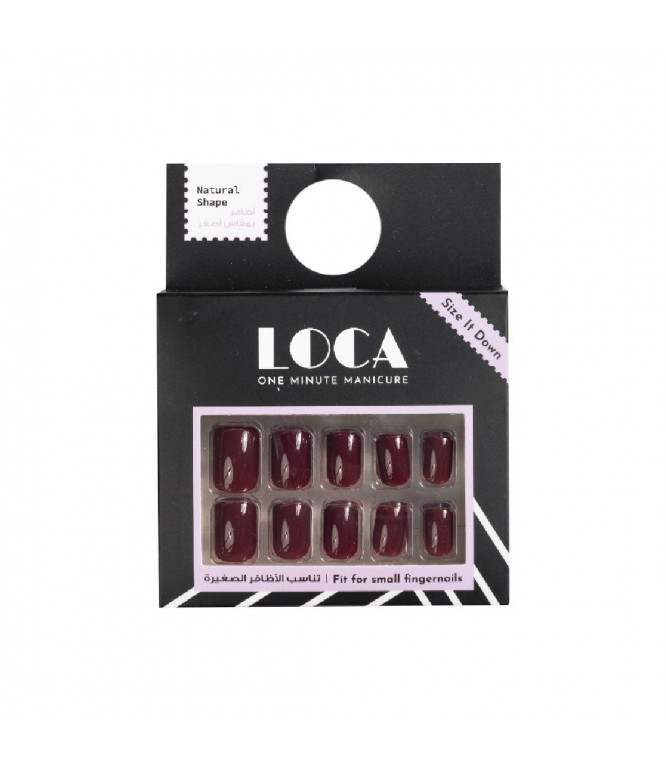 Loca Nails Natural Mini Brown #3 1Piece