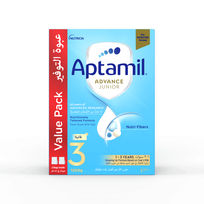APTAMIL-3 1200GM JUNIOR V.PACK