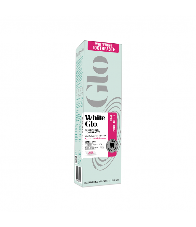 White Glo Total Mouth Protection Toothpaste - 205g