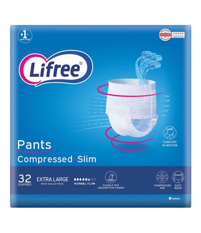 Lifree Pants Normal XL/Adult Diaper 32's