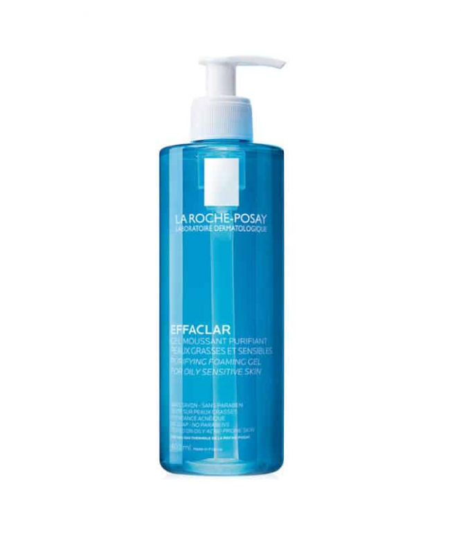La Roche-Posay Effaclar Purifying Foaming Gel for Oily and Sensitive Skin 400ml
