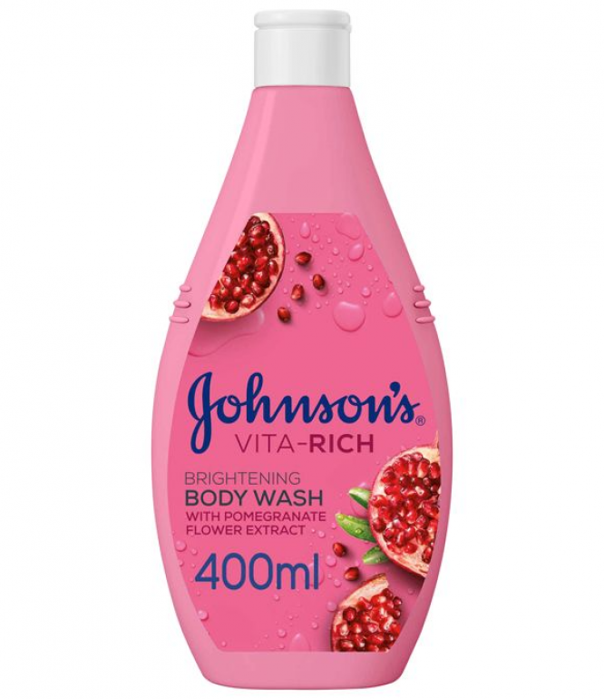 Johnson’s Body Wash Vita-Rich Brightening Pomegranate Flower 400ml