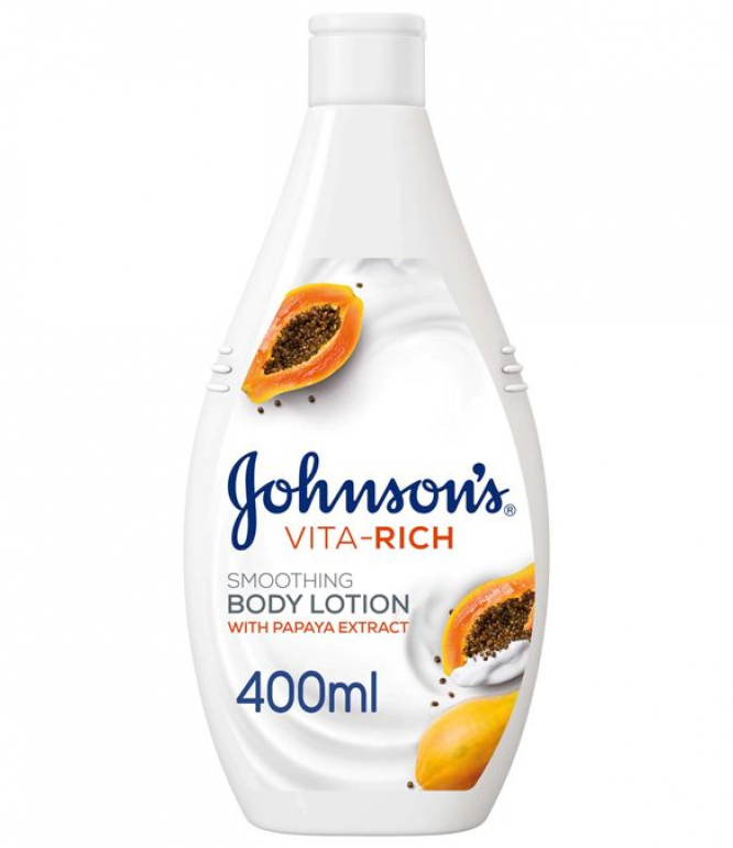 Johnson’s Vita-Rich Body Lotion Smoothing Papaya 400ml