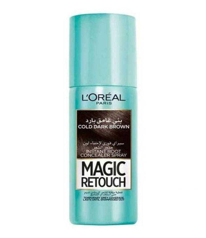 Loreal Spray Cold Dark Brown 1packet