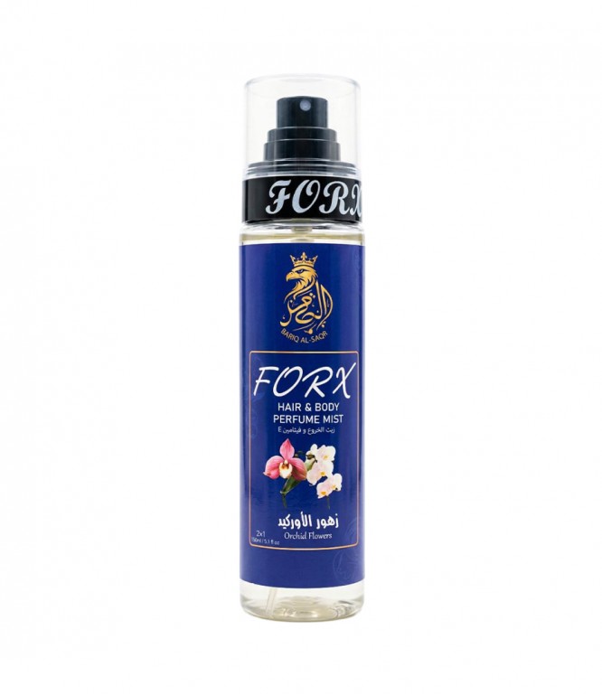 فوركس معطر الجسم والشعر بزهور الأوركيد 150 مل بخاخ عطري راقٍ