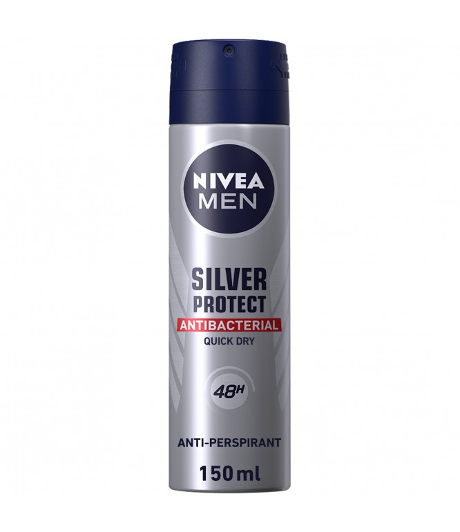 Nivea Spray Sliver Protect for Men 150 ml
