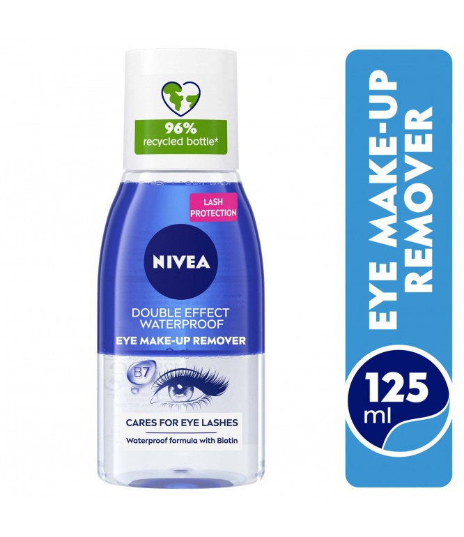 Nivea Double Effect Eye Make-Up Remover 125ml