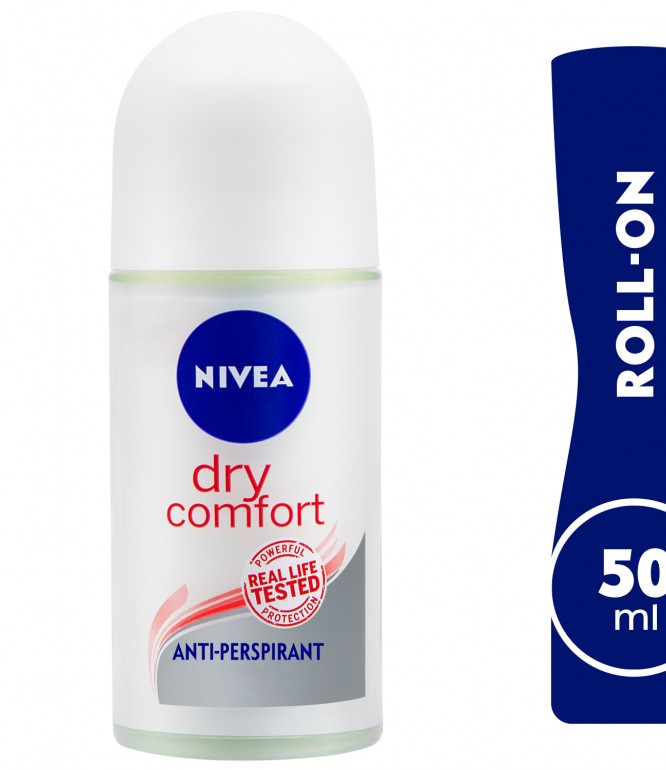NIVEA Deodorant Dry Comfort Roll On 50ml 
