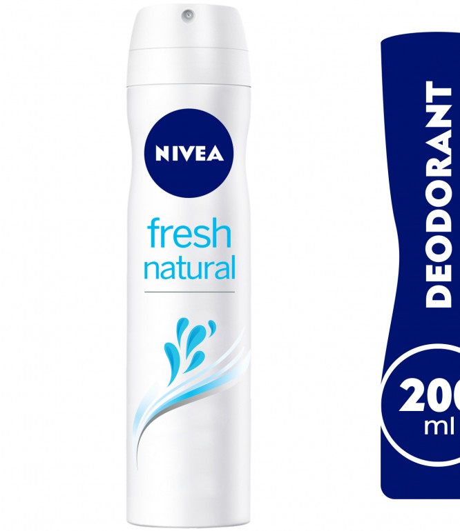 Nivea Deodorant Fresh Natural Women Spray 200ml 