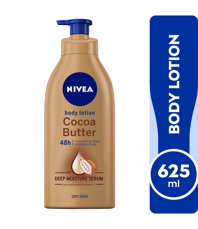 Nivea Body Lotion with Coca Butter 625 ml 