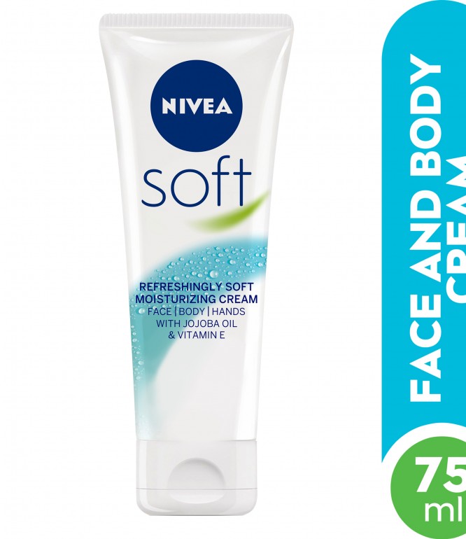 Nivea Soft Moisturizing Cream 75Ml