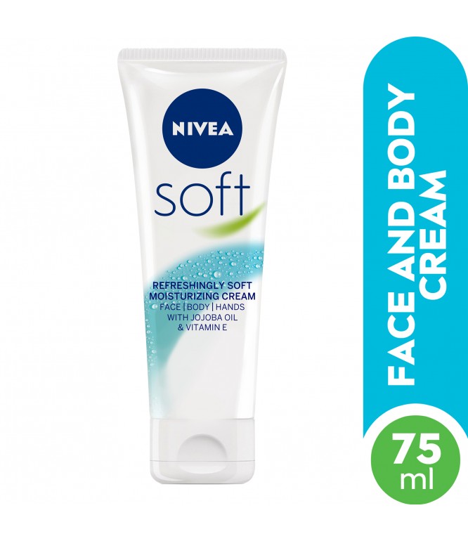 Nivea Soft Moisturizing Cream 75Ml