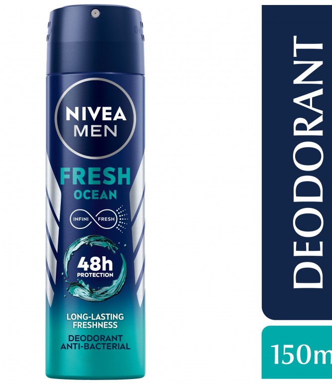 Nivea Spray Fresh Ocean for Men 150 ml