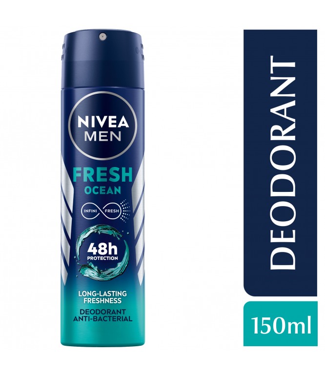 Nivea Spray Fresh Ocean for Men 150 ml