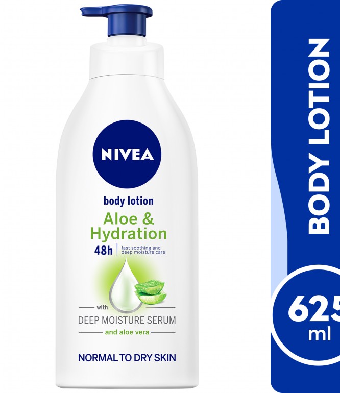 Nivea Body Lotion with Aloe Vera 625 ml 