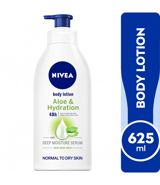 Nivea Body Lotion with Aloe Vera 625 ml 