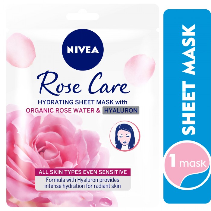 Nivea Rose Care Hydrating Sheet Mask 