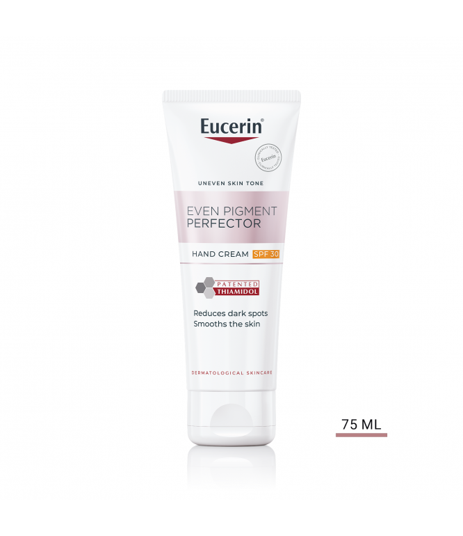 يوسيرين إيفن بيجمنت بيرفكتور كريم يدين مفتّح مع واقي شمس SPF 30 بحجم 75 مل