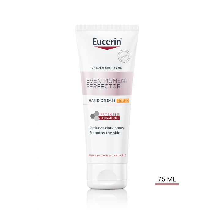 يوسيرين إيفن بيجمنت بيرفكتور كريم يدين مفتّح مع واقي شمس SPF 30 بحجم 75 مل