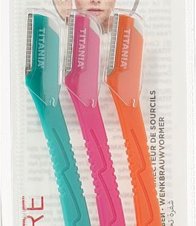 Titania eyebrow defining blade 3 Pcs