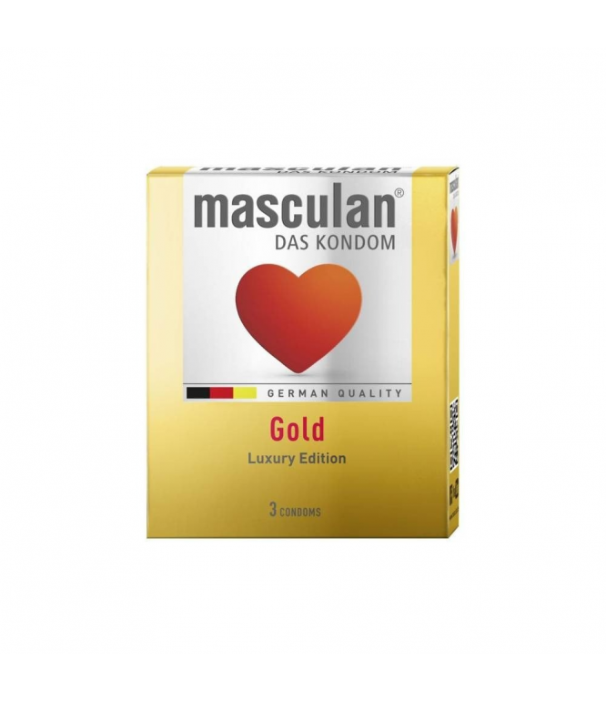Masculan Condom Gold 3Pieces