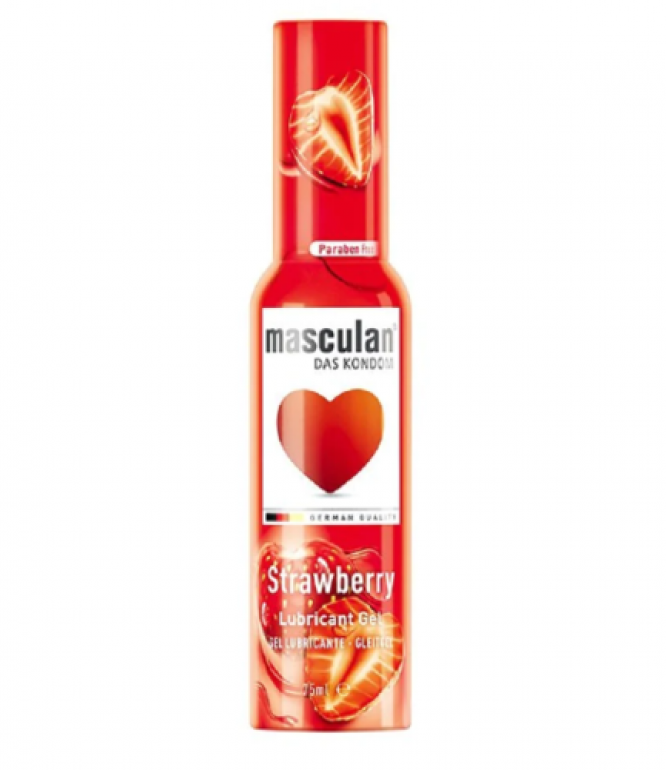 Masculan Strawberry Lubricant Gel 75ml