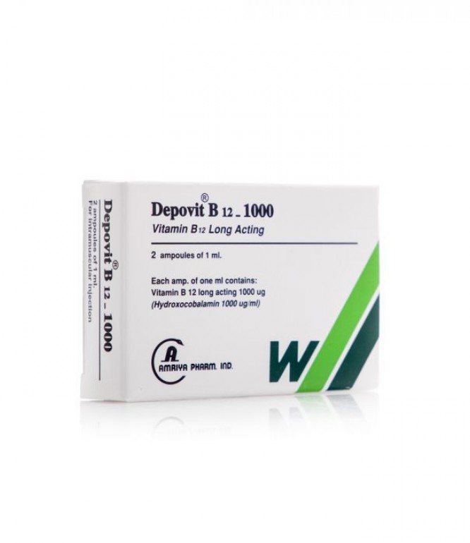 Depovit B12 1000 mcg Ampoules Vitamin B12