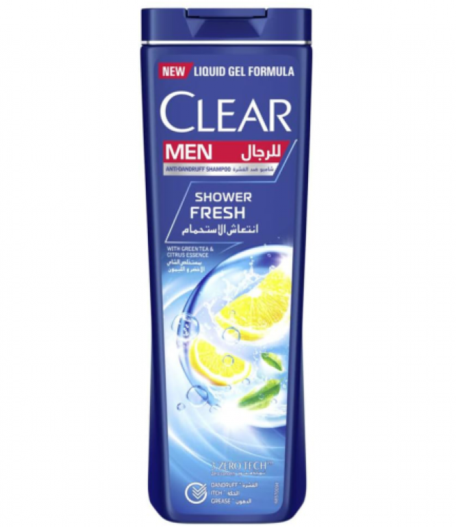 Clear Shower Fresh Shampoo for Men 400ml