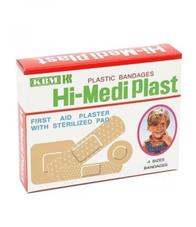 Kbm Hi-Medi Plast Wound Plaster40 Pcs